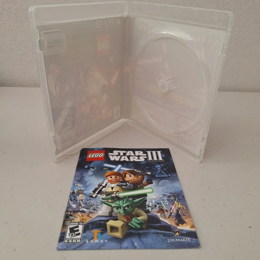 LEGO Star Wars: The Force Awakens- Replacement PS3 Cover, Case, Manual NO GAME!